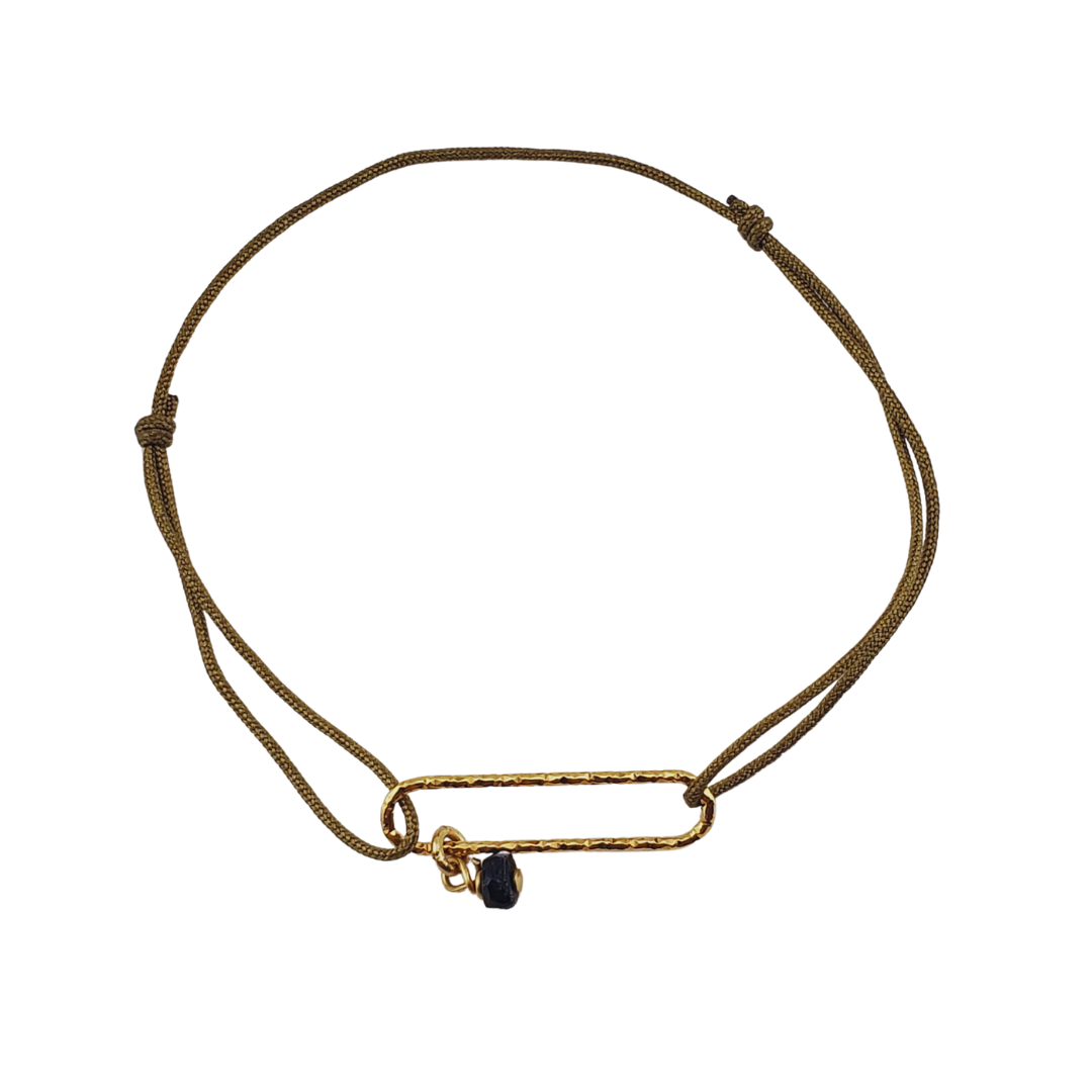 Pulsera ajustable clip gota.