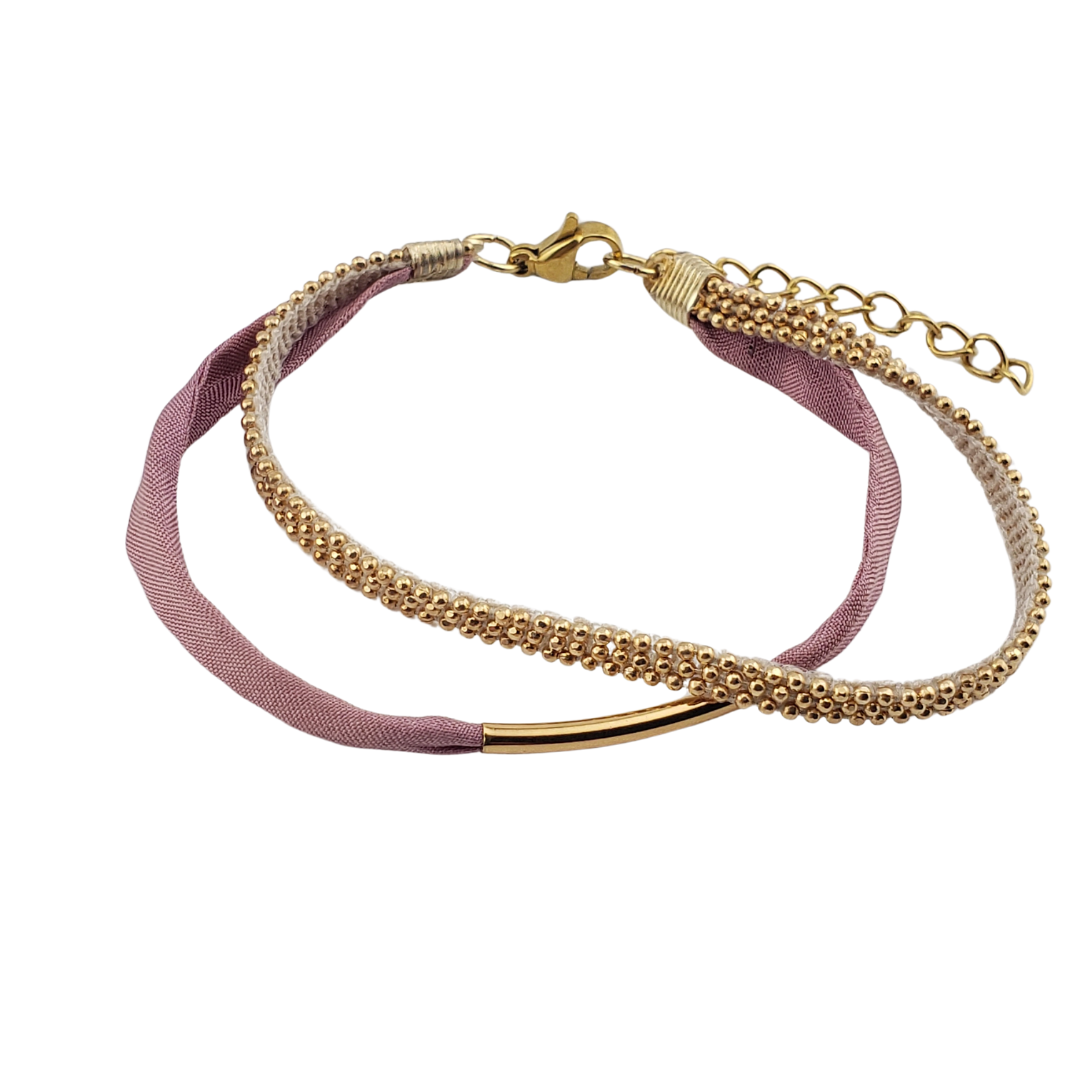 Pulsera liston bolitas