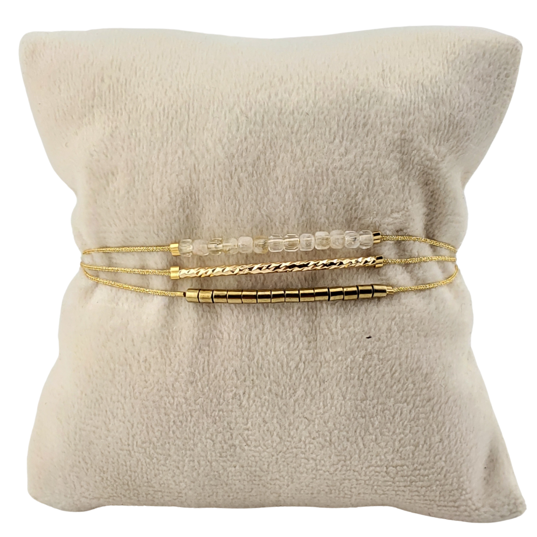 Pulsera 3 hilos.