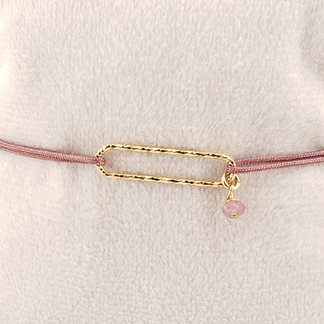 Pulsera ajustable clip gota.