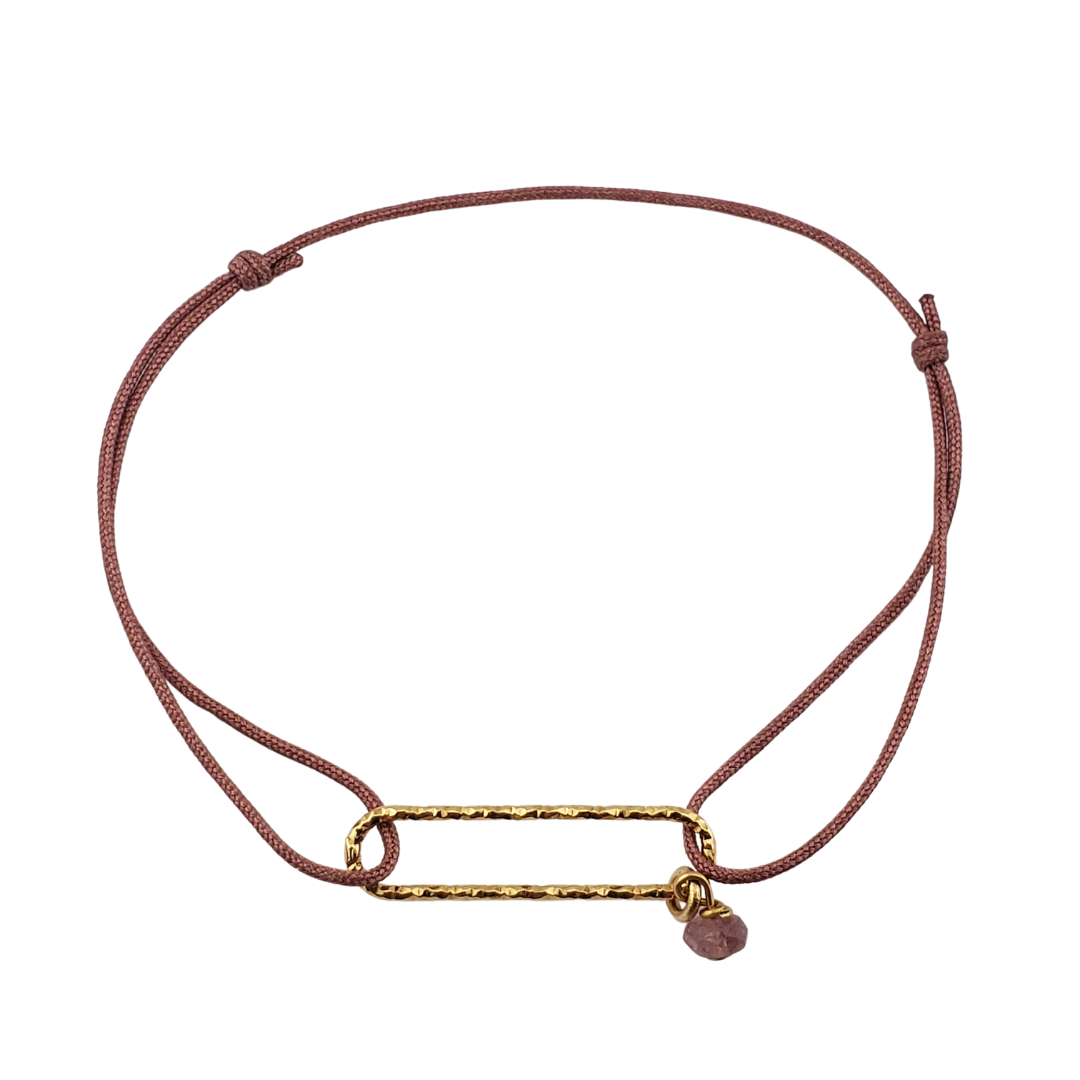 Pulsera ajustable clip gota.