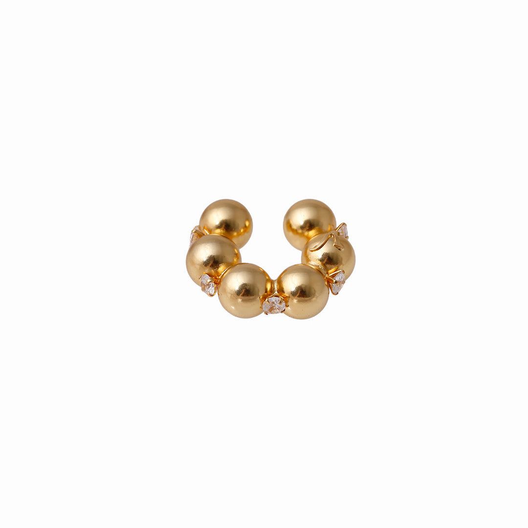 Cuff bolas maxi circonias