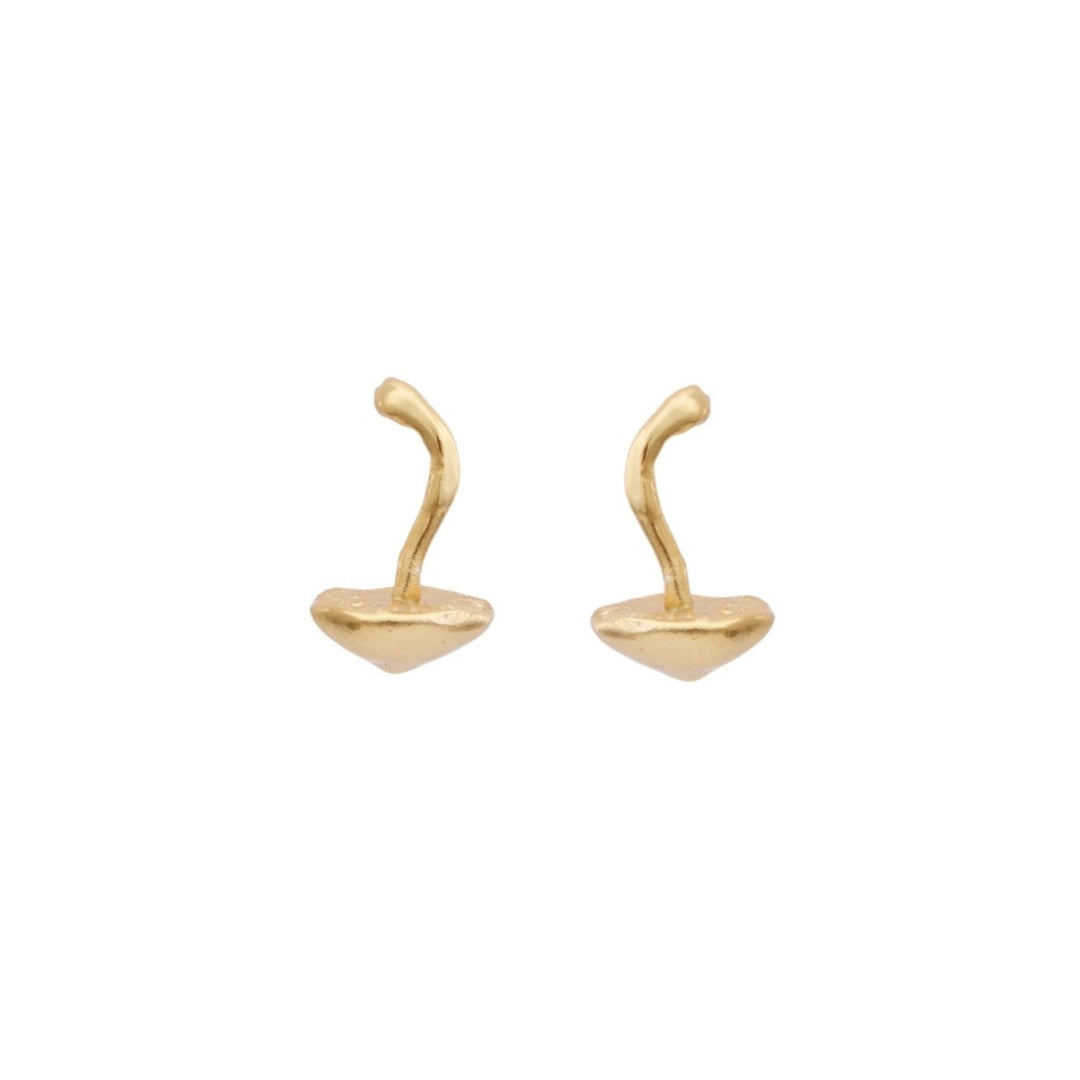 Arete hongo colgante