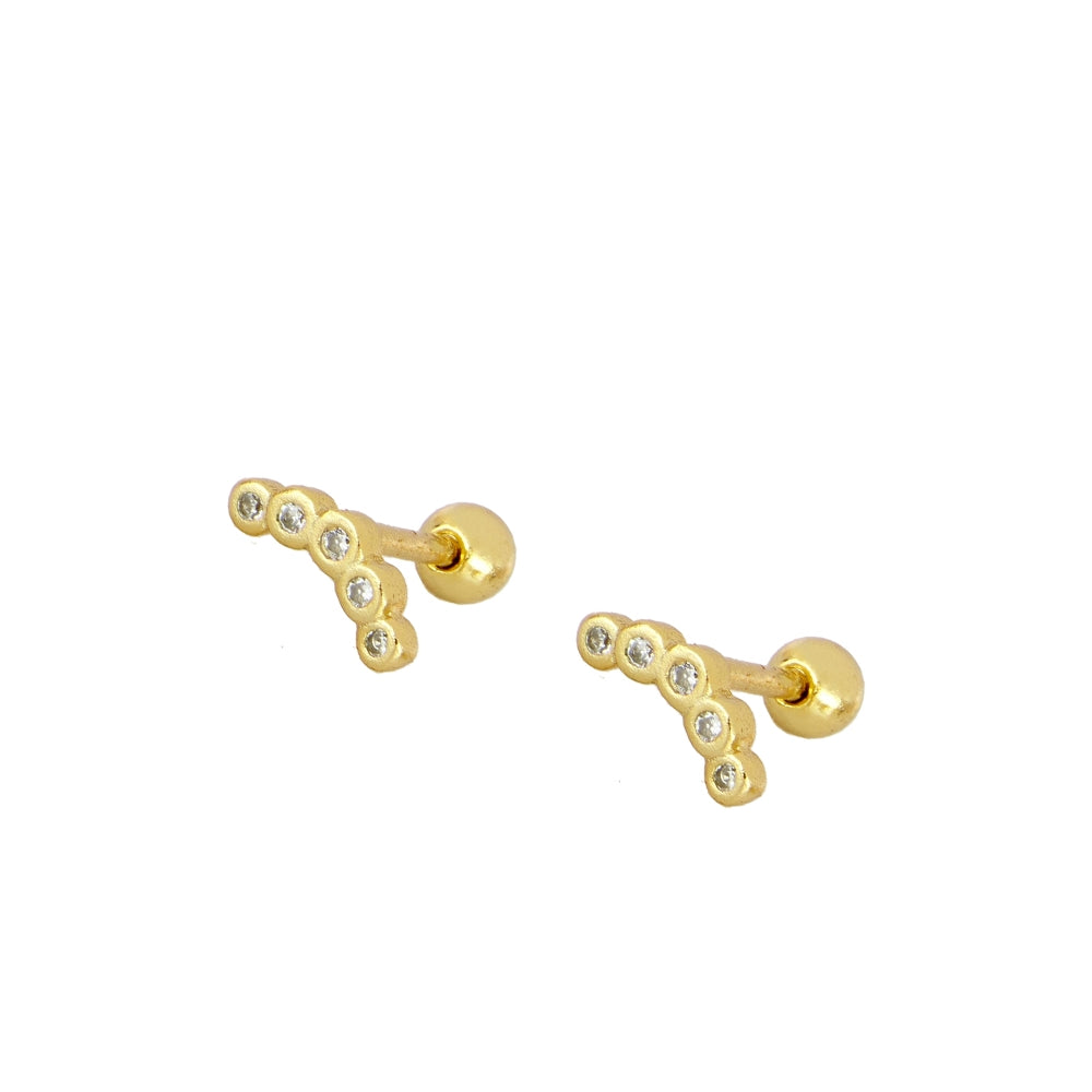 Arete curva burbujas bolita