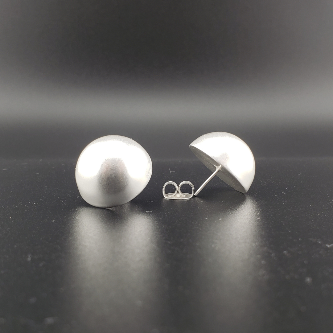 Arete media bola chica