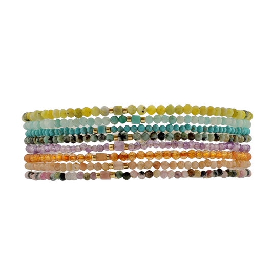 Pulsera hilo piedras naturales