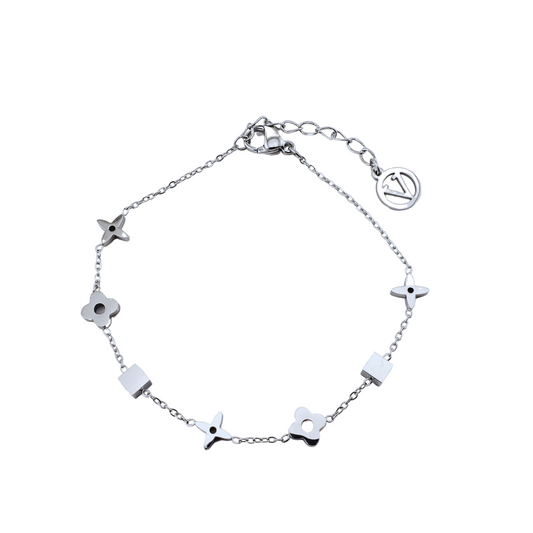 Pulsera formas en cadena