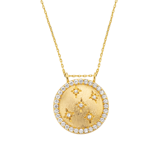 Cadena cielo estrellado opaco