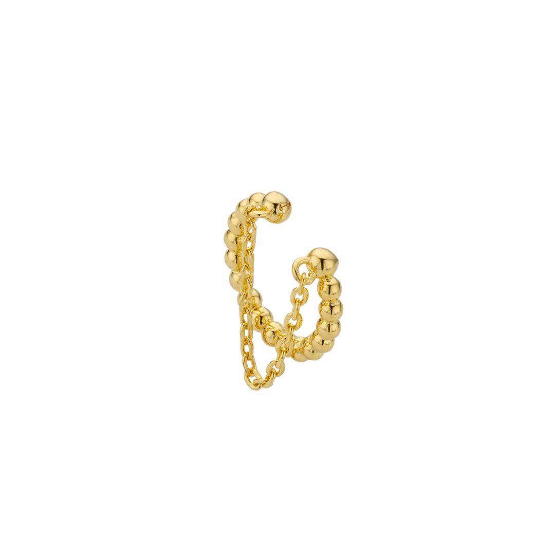 Cuff bolitas y cadena