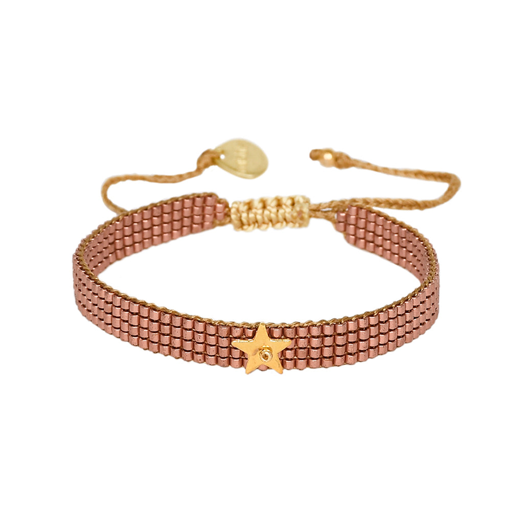 Pulsera barra y estrella