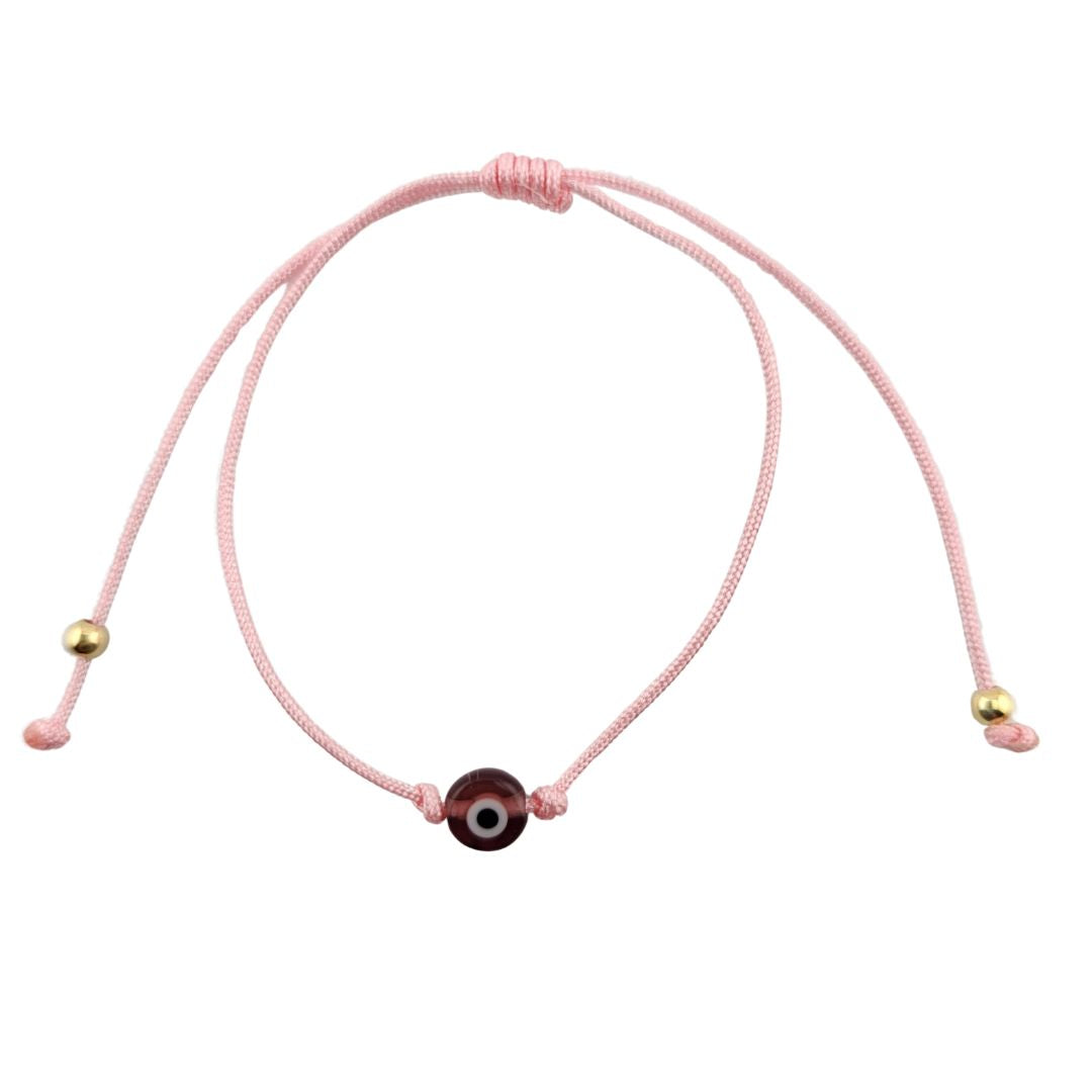 Pulsera con ojo de hilo ajustable