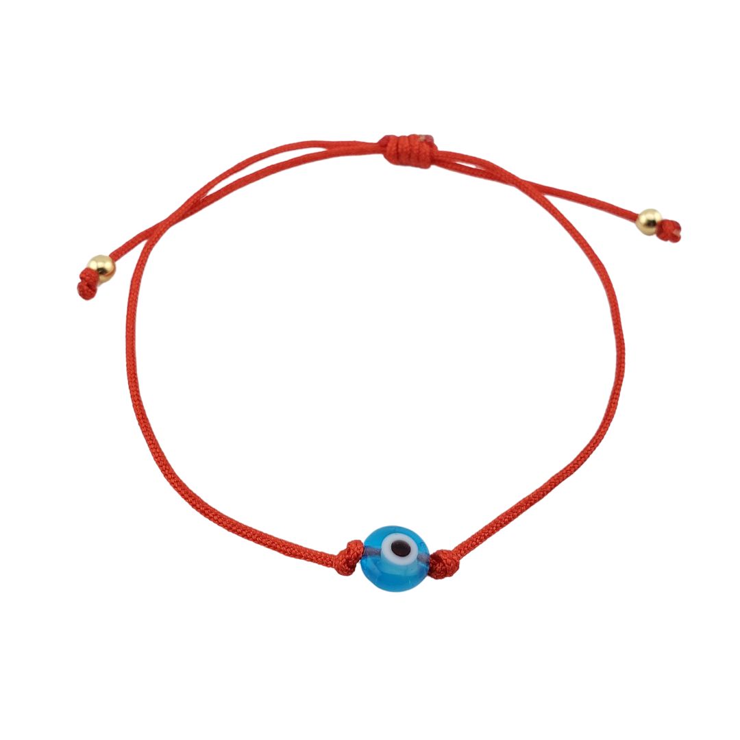 Pulsera con ojo de hilo ajustable