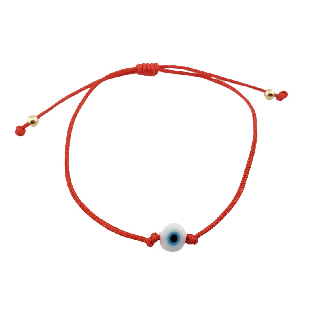 Pulsera con ojo de hilo ajustable