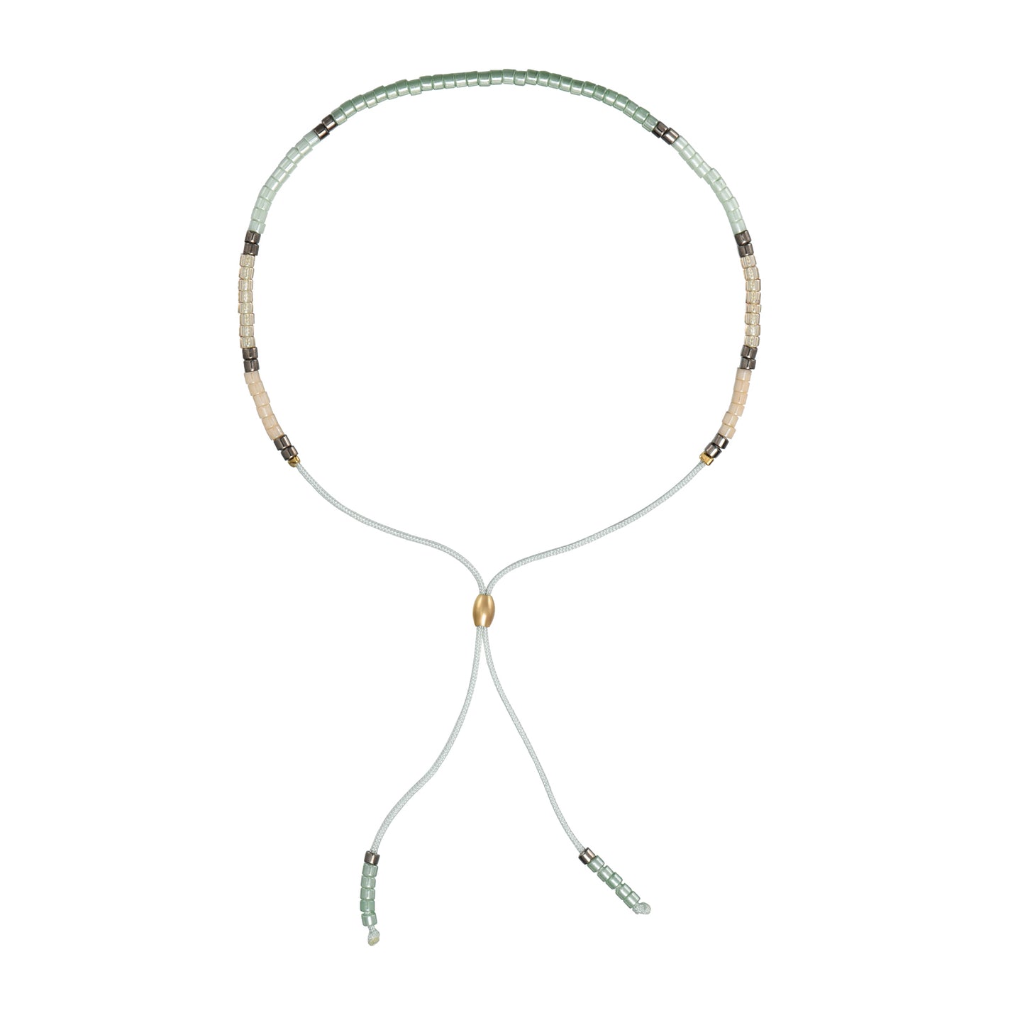 Pulsera hilo y miyuki