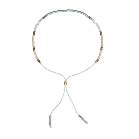 Pulsera hilo y miyuki