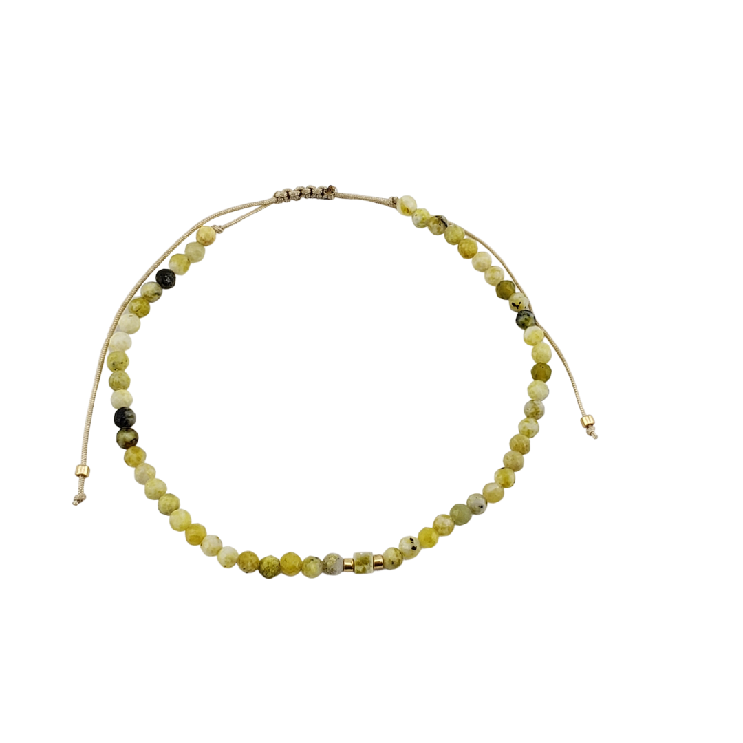 Pulsera hilo piedras naturales