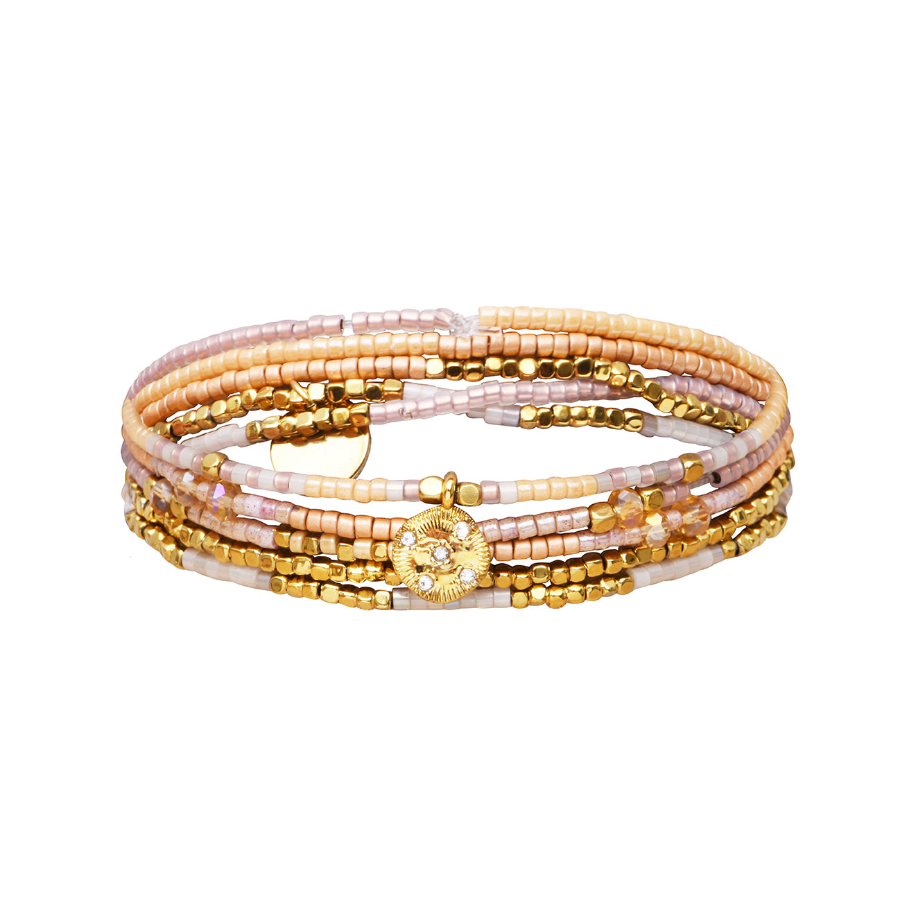 Pulsera 3 vueltas cristales