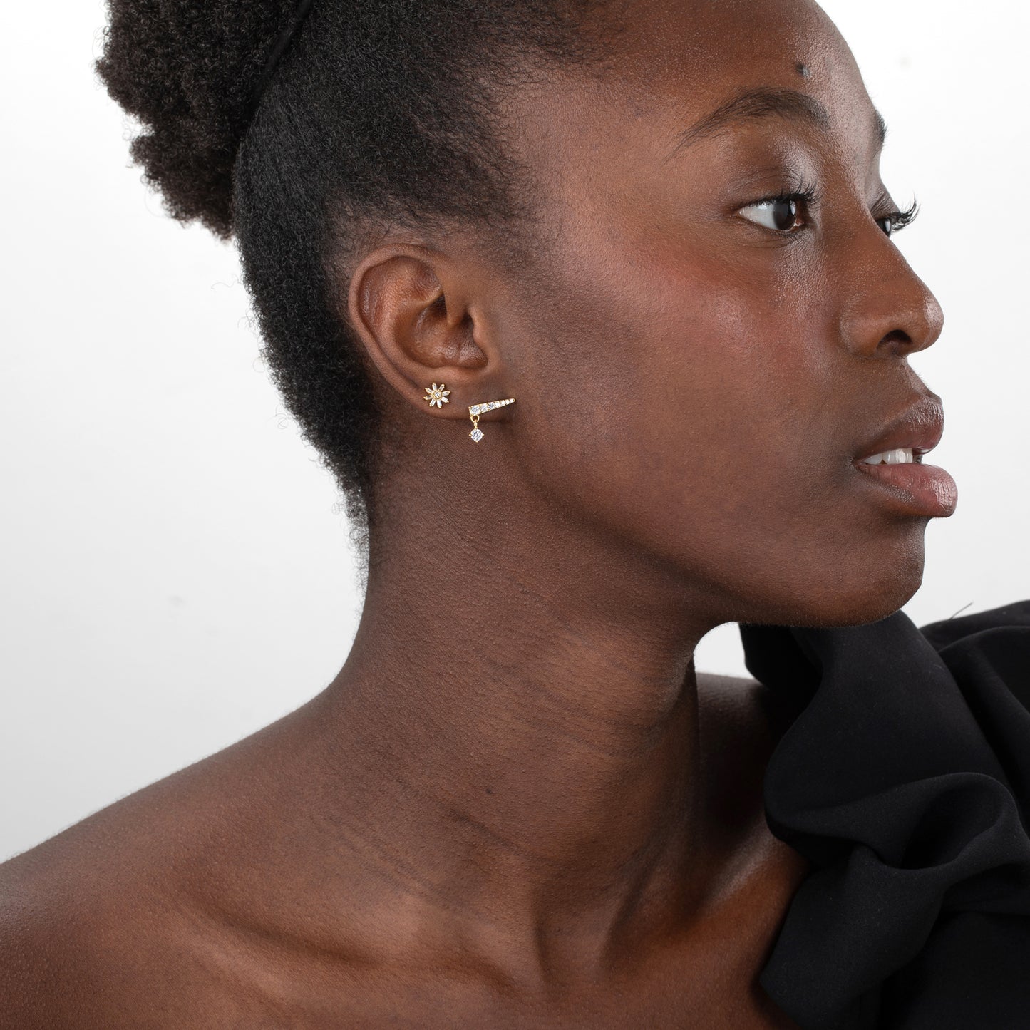 Arete triangulo y punto luz colgante