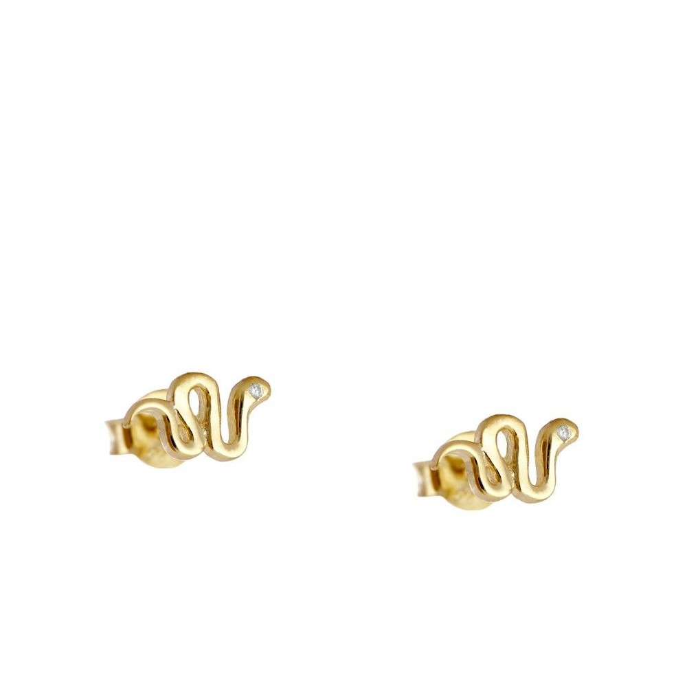 Arete Serpiente lisa mini