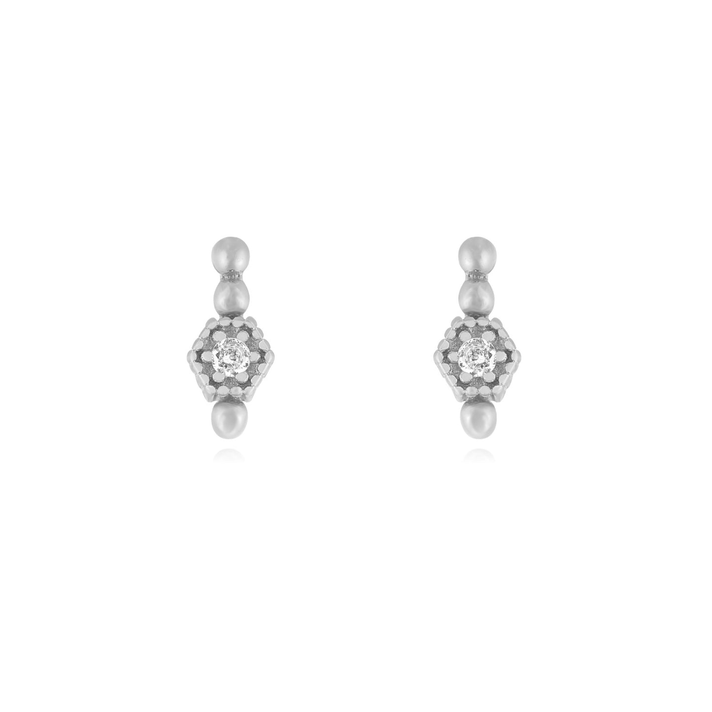 Arete hexagono central 3 bolitas