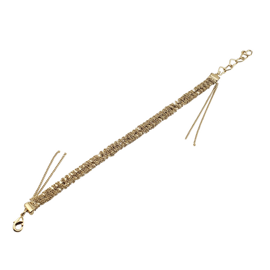Pulsera Tennis dentro cadenas envolventes