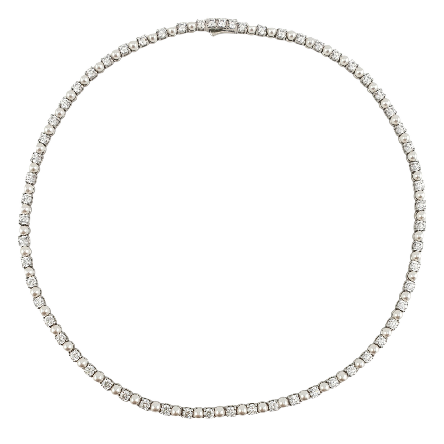Choker tennis y perla