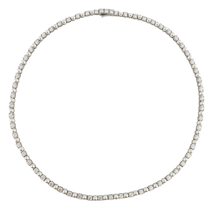Choker tennis y perla