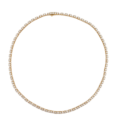 Choker tennis y perla
