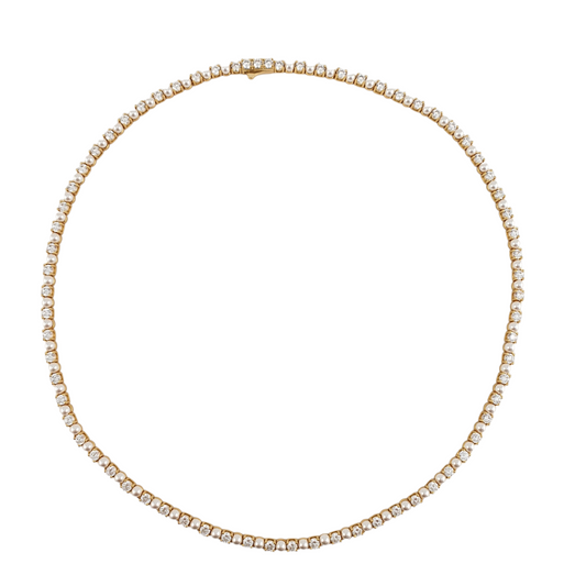 Choker tennis y perla