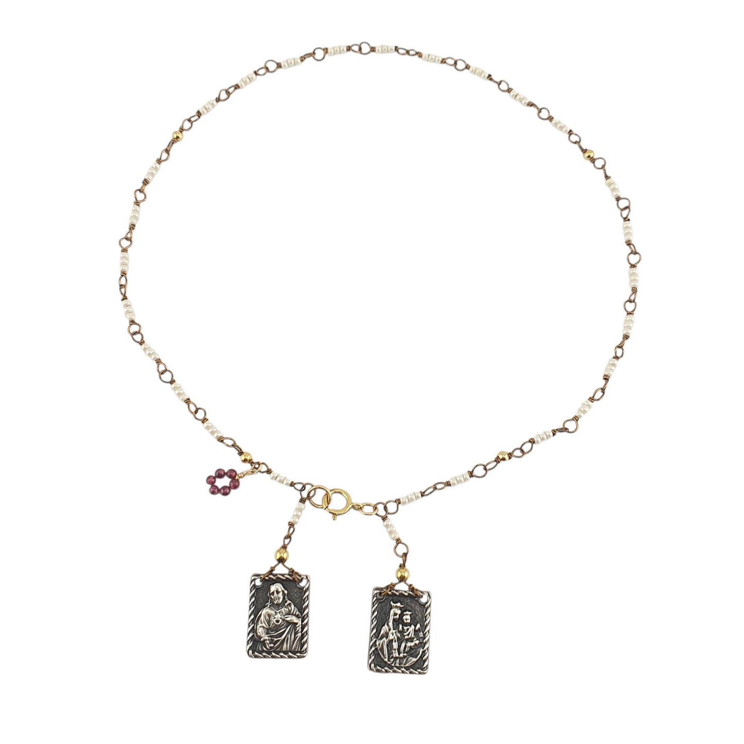 Pulsera escapulario engarce