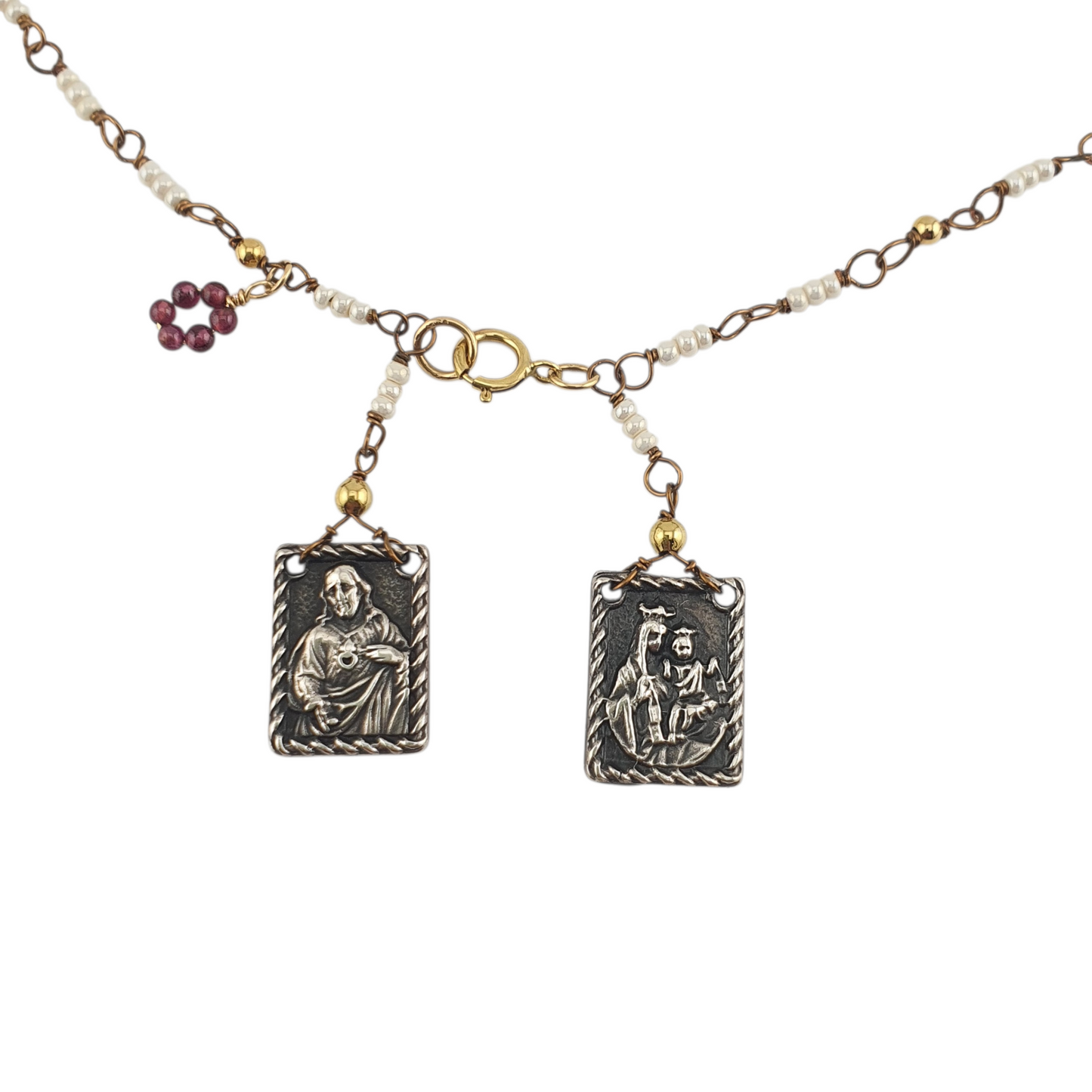 Pulsera escapulario engarce