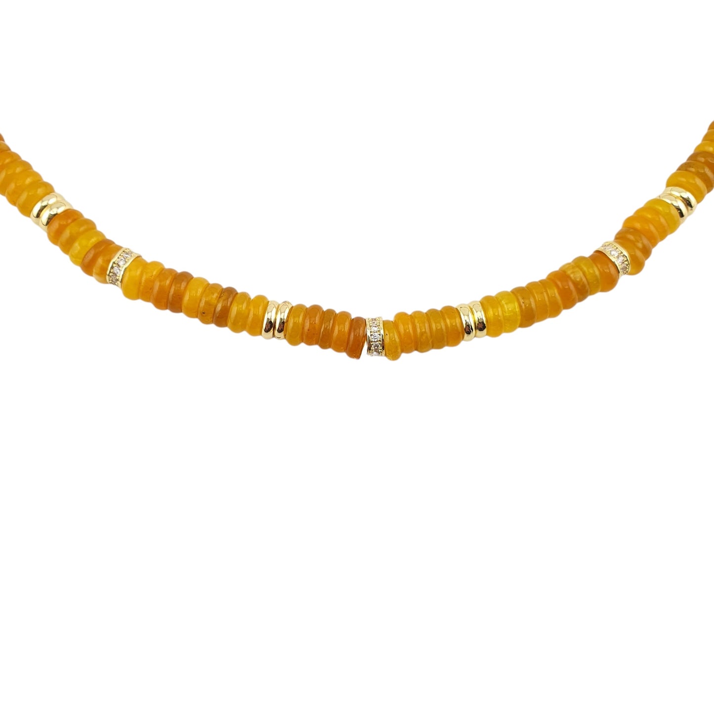 Choker pukka aventurina naranja