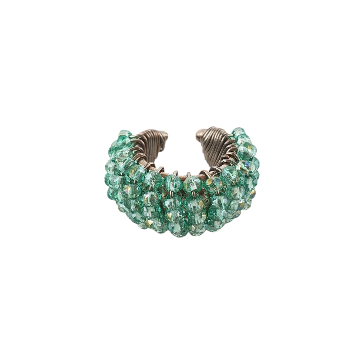 Cuff cristal checo menta medio