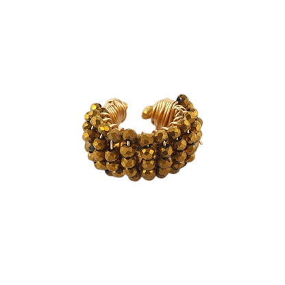 Cuff cristal checo menta medio