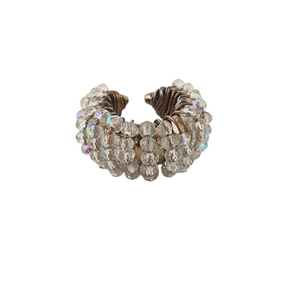 Cuff cristal checo menta medio