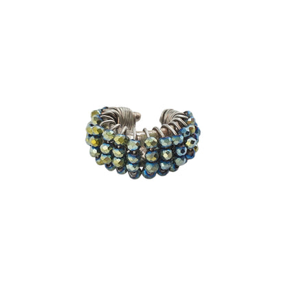 Cuff cristal checo menta medio