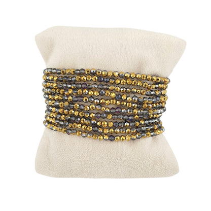 Pulsera set 10 cristal checo