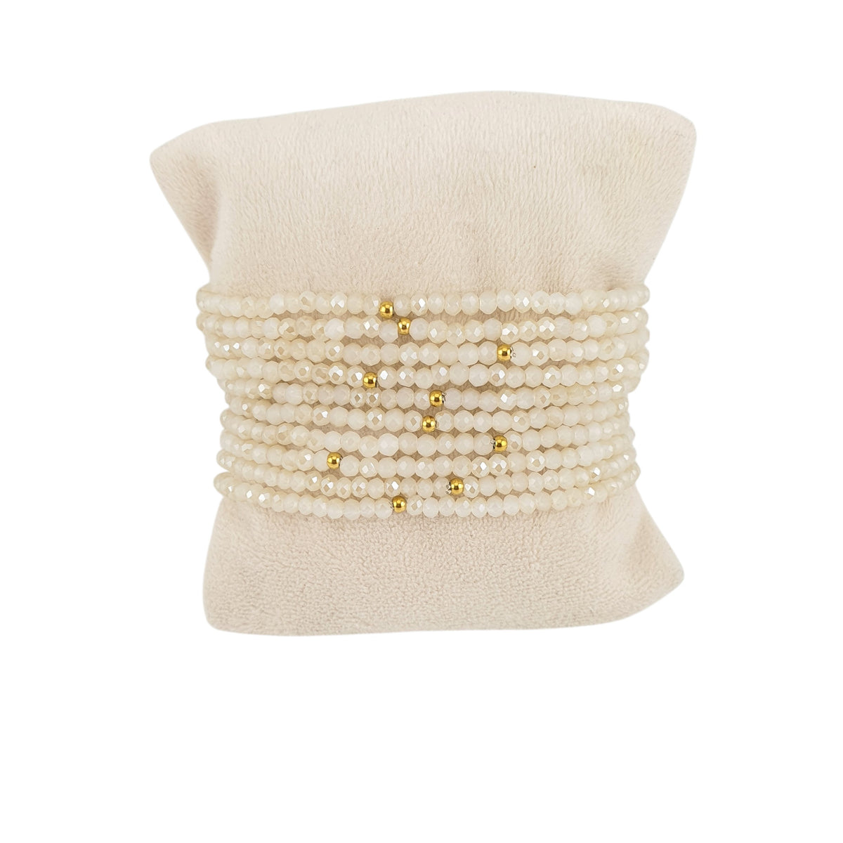 Pulsera set 10 cristal checo