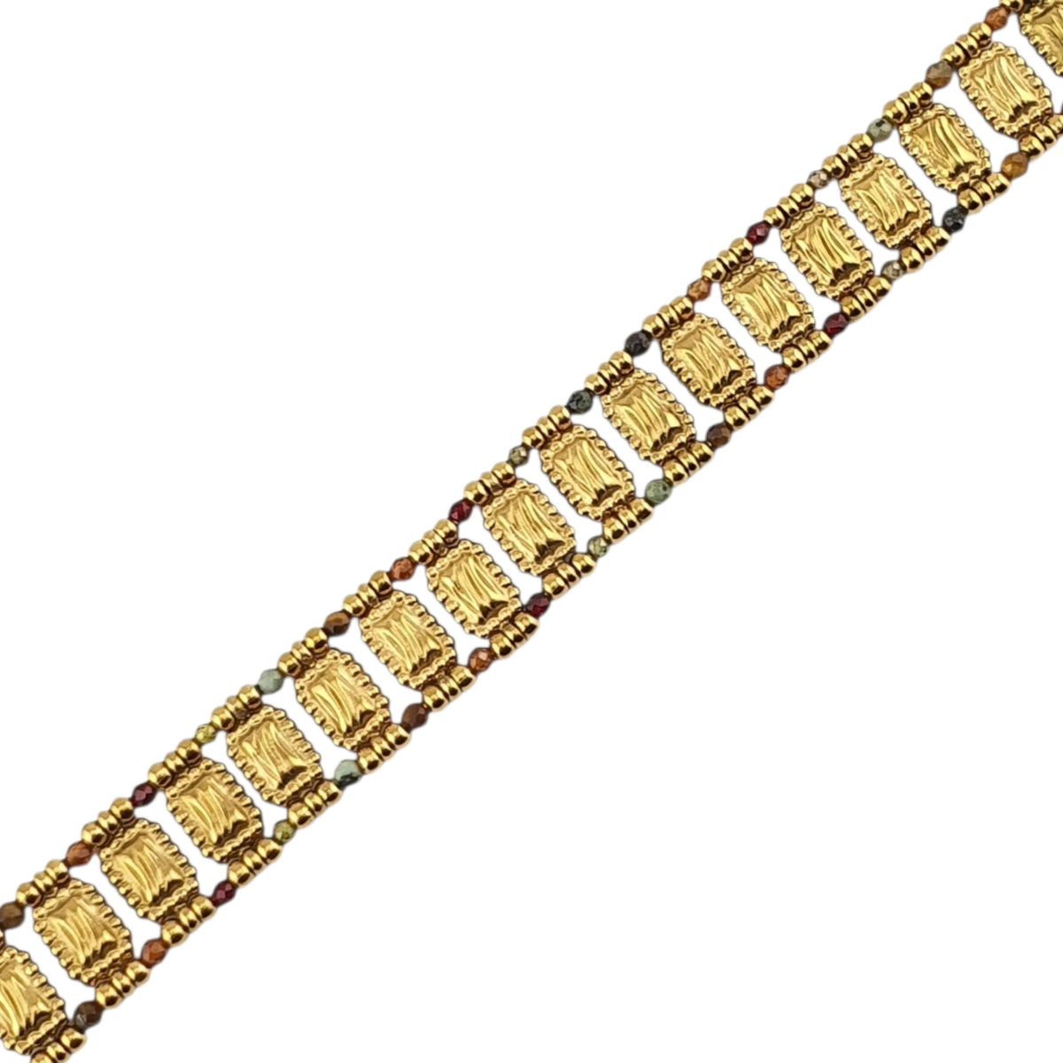 Pulsera ventanas piedras naturales