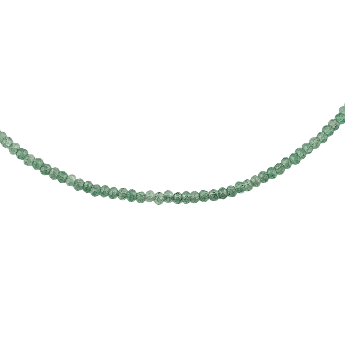 Collar calcedonia menta