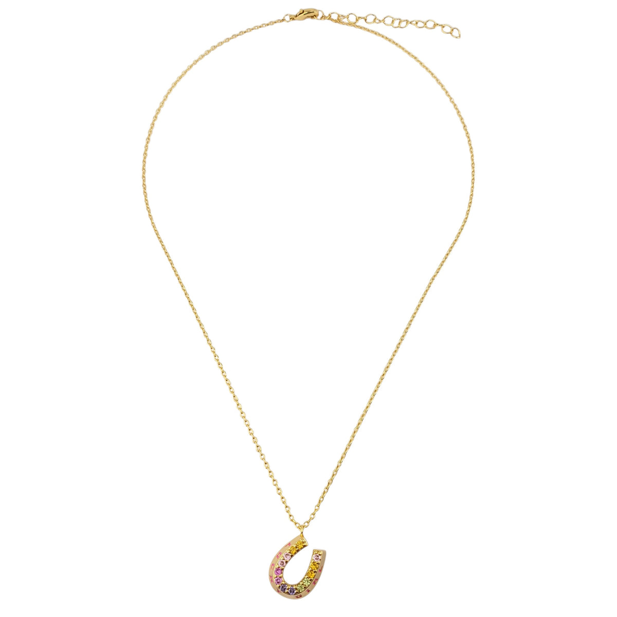 Cadena herradura circonias Fortuna