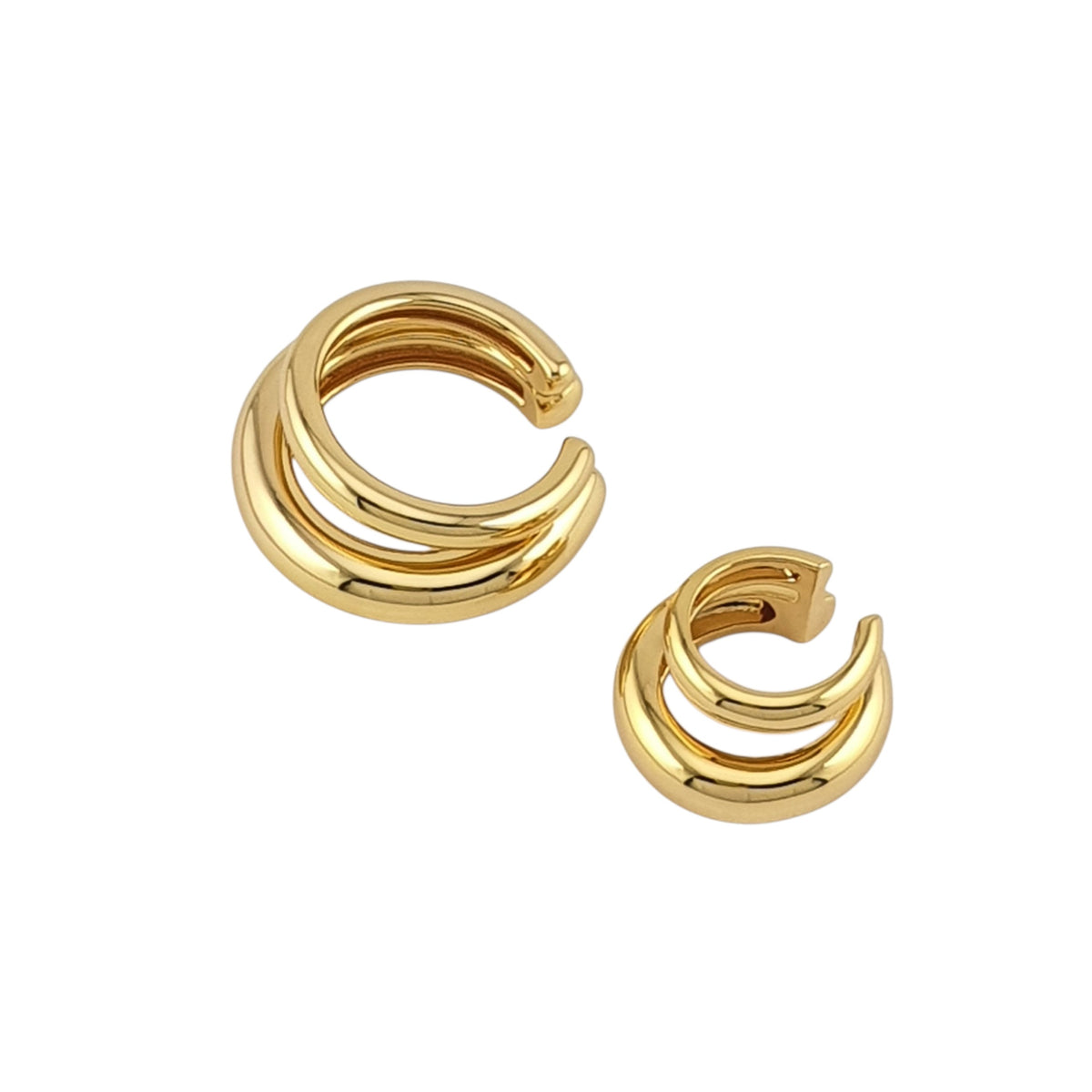 Cuff doble liso maxi 2 tamanos