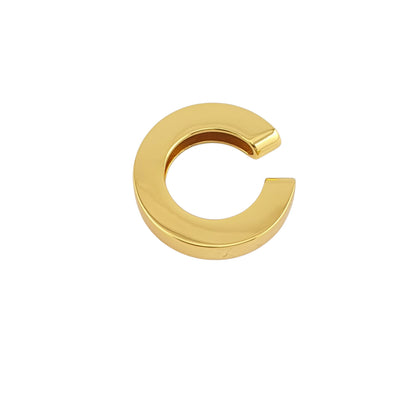 Cuff cuadrado liso maxi