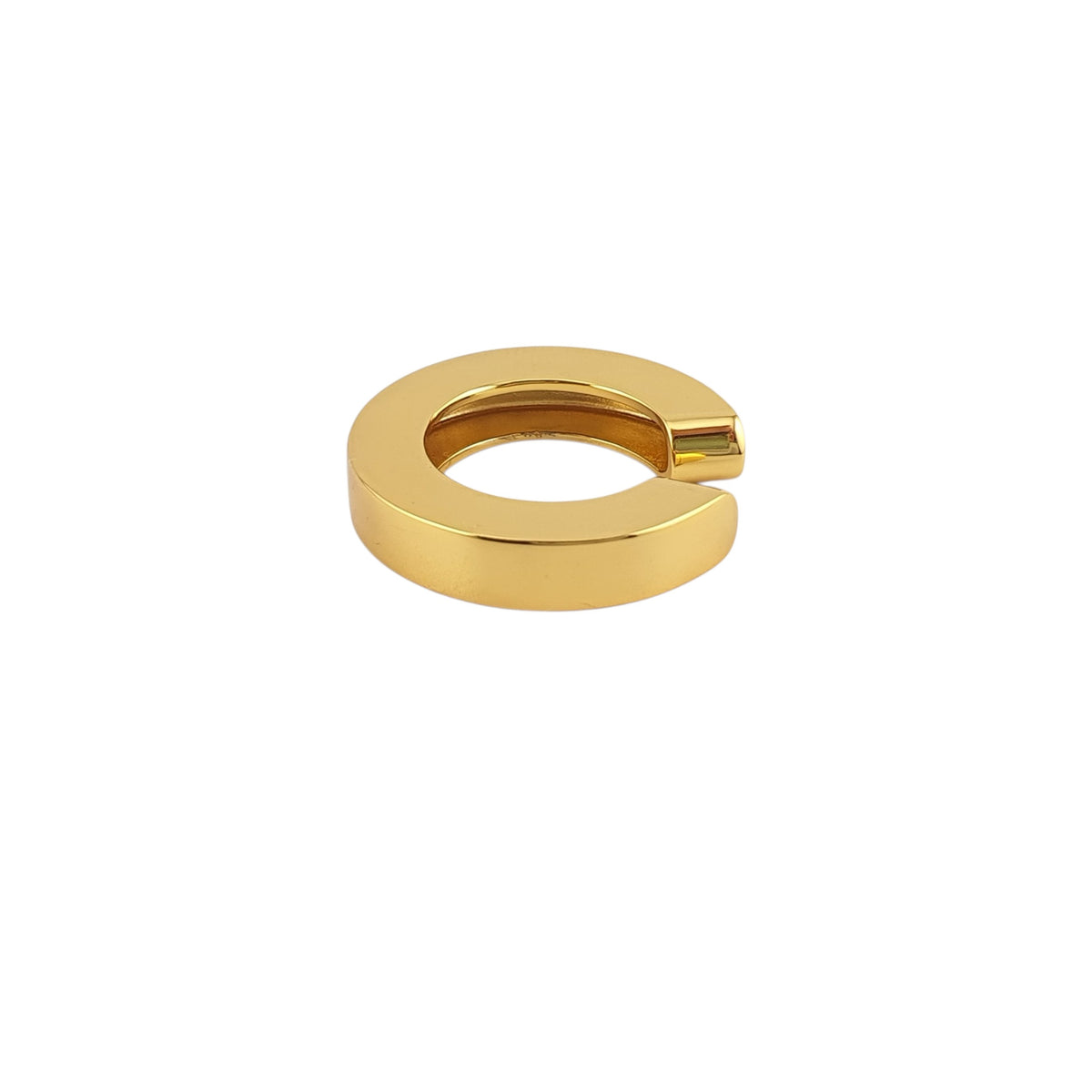 Cuff cuadrado liso maxi