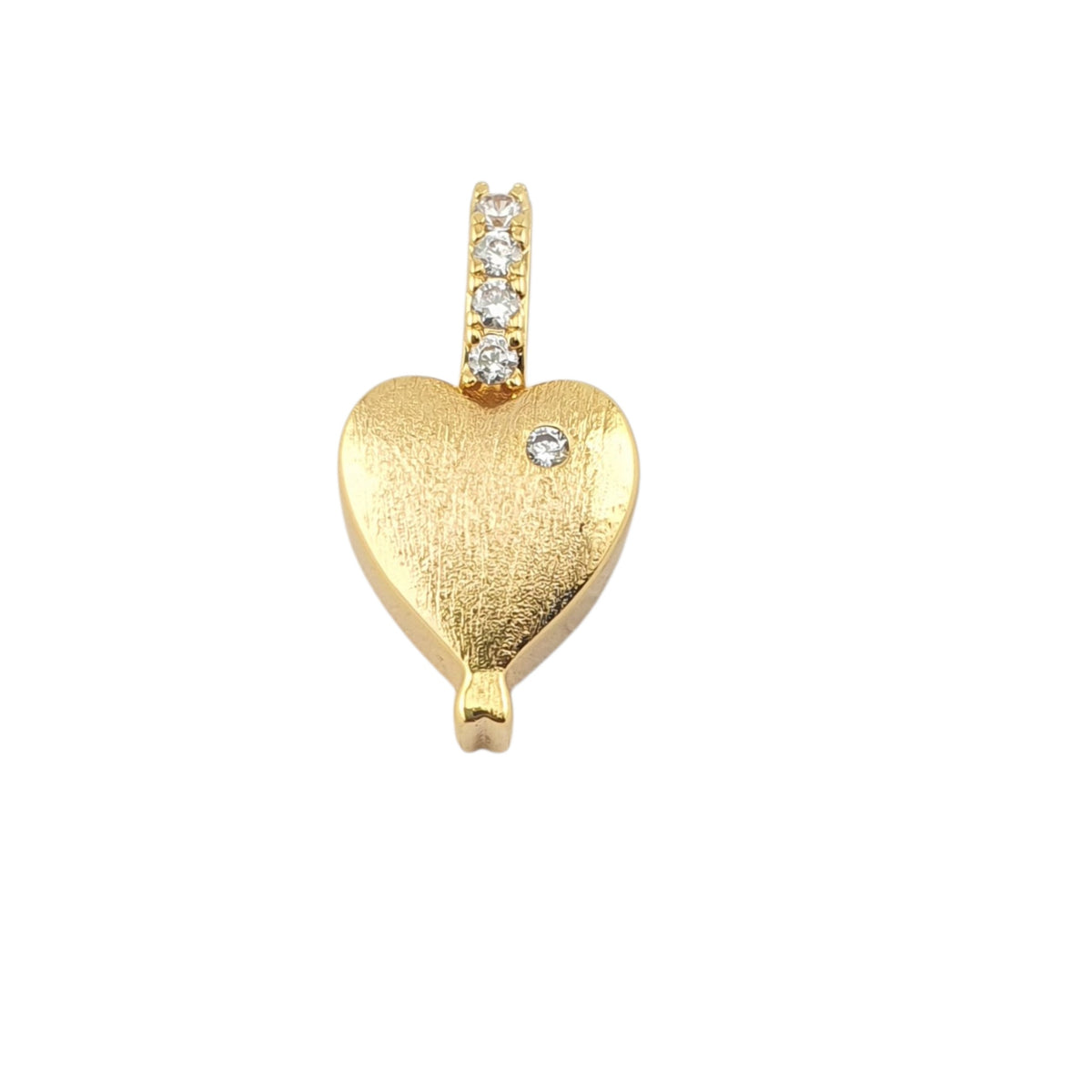 Dije corazon globo