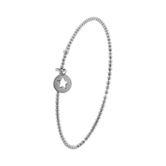 Pulsera estrella circulo bola