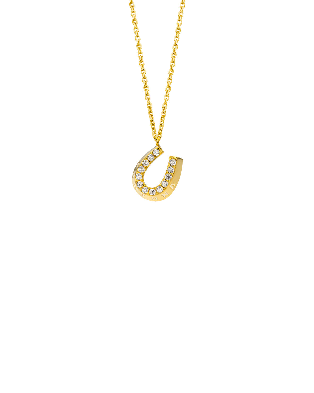 Cadena herradura circonias Fortuna