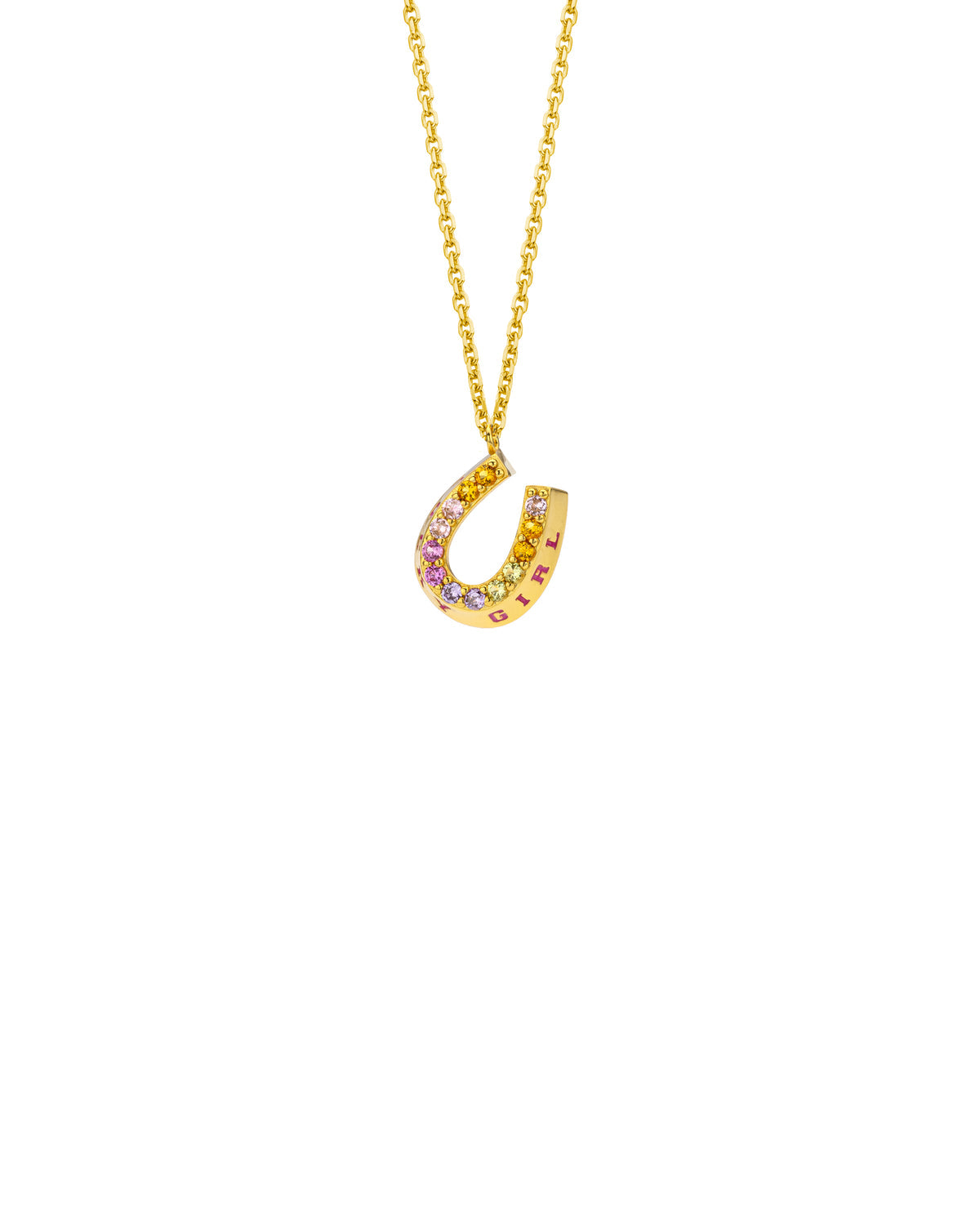 Cadena herradura circonias Fortuna