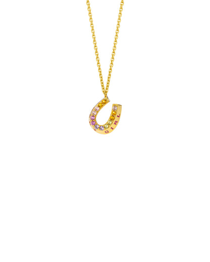 Cadena herradura circonias Fortuna