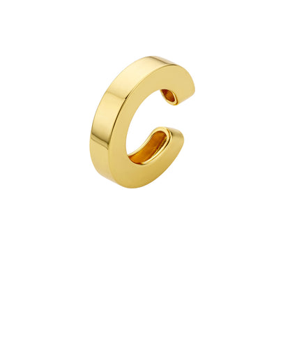 Cuff cuadrado liso maxi